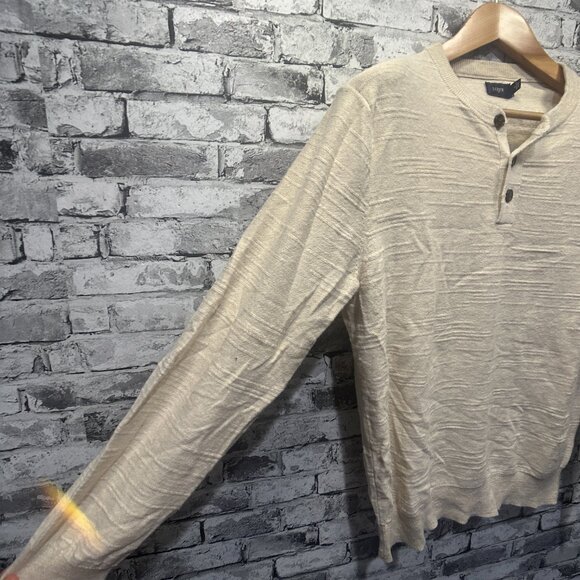 EUC J.Crew Men's Henley Size Medium - Picture 4 of 14